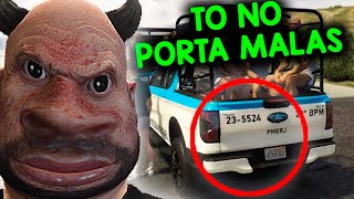 Colocando AUDIO no PORTA MALAS da VIATURA no GTA RP KKKK  FILME [upl. by Adiell]