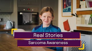 Real Stories  July is Sarcoma Awareness Month  Children with Cancer UK [upl. by Annayek]