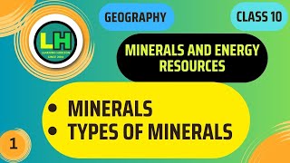 minerals and energy resources class 10 geography learninghorizon953 [upl. by Latoniah]