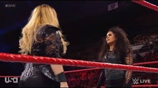 Nia jax vs Tamina vs Dana brooke vs Ember moon Raw 10222018 full match [upl. by Alrahc]