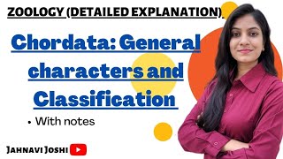 General characteristics of Phylum CHORDATA and its classification Vertebrates Bsc 2nd year [upl. by Telrahc]