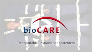 bioCARE  Restraint Bed patented [upl. by Bess]