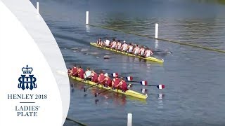 Leander v Brookes amp Edinburgh  Ladies Plate  Henley 2018 SemiFinals [upl. by Lodmilla]