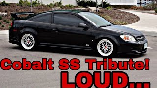 Insanely LOUD Cobalt SS Supercharged Tribute Burnouts exhaust dump fly by and more [upl. by Cleopatre870]