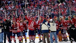 Capitals salute the Winter Classic crowd [upl. by Pilihp]