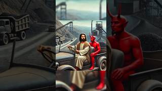 Jesus and Devil Story jesus story ai devil fe [upl. by Aihsakal]