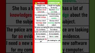 Grammar Mistakes  Part 26 grammar englishgrammar error learnenglish improveenglish [upl. by Berte]