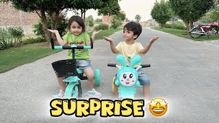 Surprising Namal and Nahyan with new cycles 🚲🤩 [upl. by Tedi]