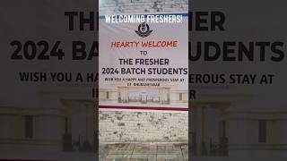 Welcoming freshers to IIT Bhubaneswar Campus iitvlogs iitbhubaneswar iitianslife iit iitjee [upl. by Ydal]