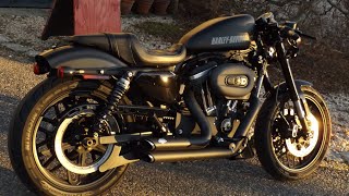 HARLEY DAVIDSON SPORTSTER  ROADSTER XL1200CX cafe racer [upl. by Aneekan]