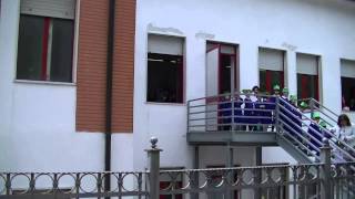 Accoglienza al Vescovo dei bambini della Scuola Primaria di Castelluccio Valm1 [upl. by Iviv]