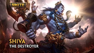 SHIVA The Destroyer  SMITE Gameplay [upl. by Loftis]