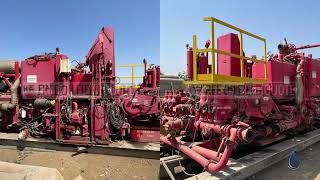 Halliburton HT 400 Cementing Pump  India [upl. by Florina570]