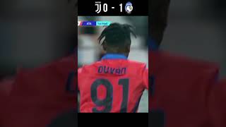 Juventus vs Atalanta 202122 Serie A Highlights shorts football youtube [upl. by Ellehcor]