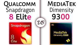 Snapdragon 8 Elite vs Dimensity 9300  Whats A Better For You 🤔 [upl. by Sharpe]