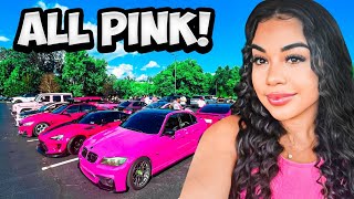 Checking out the Pink Edition Car Show in Orlando FL [upl. by Silverstein]