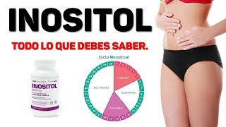 INOSITOL TODO LO QUE DEBES SABER [upl. by Feeney]