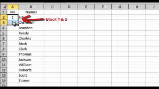 How to create sequential number in Excel FAST [upl. by Noyek382]