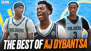 AJ Dybantsa The 1 High School Basketball Prospect 😳🚨 Best of EYBL Highlights 🤩 [upl. by Enelhtak]