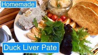 EASY HOMEMADE DUCK LIVER PATE  OLD FASHIONED FRUGAL LIVING VLOG [upl. by Ennaj]