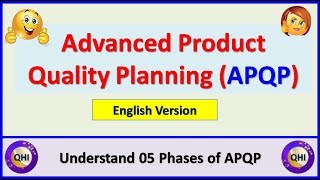 Advanced Product Quality Planning APQP – Learn 05 phases of APQP English Version [upl. by Ahsieym191]