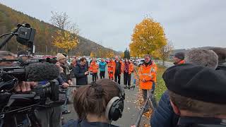 Elbbrücke Bad Schandau Ganze Presseerklärung zur aktuellen Situation 07112024 2901 min SD HD 4K [upl. by Dnalrah]