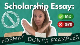 How to Get Scholarships for College Write a Great Scholarship Essay [upl. by Alicsirp913]