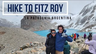 Hike to Mount Fitz Roy El Chalten Patagonia Argentina [upl. by Crist175]