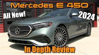 2024 MercedesBenz E450 4MATIC Start Up Test Drive amp In Depth Review [upl. by Salkin]