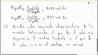 Estequiometría tercera parte [upl. by Ashlee571]