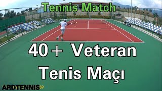 Tenis Maçı  40 Veteran Tenis Maçı  40 Veteran Tennis Match [upl. by Jezreel812]