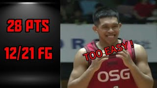 Thirdy Ravena Career High 28 points Full Highlights destroyed matthew wright team japan b league [upl. by Nai972]