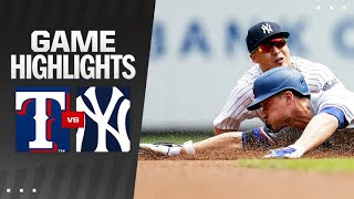 Rangers vs Yankees Game Highlights 81124  MLB Highlights [upl. by Jamie]