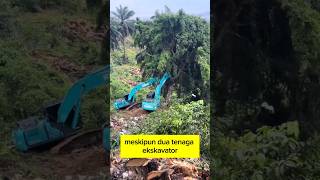 ketika 2 excavator mau merubuhkan pohon beringin angker ‼️ aneh seram angker diluarnalar [upl. by Ralph]