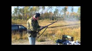 Fast shooting Chassepot Mle 1866wmv [upl. by Rosie]