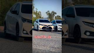 Grandy altis vs Honda Civic front bumper lights look 💝🔥carlover shorts viral trending [upl. by Aenyl]