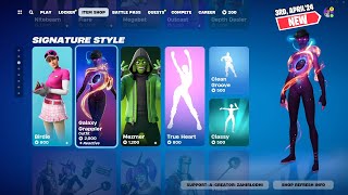 Fortnite Item Shop Update 3rd April 2024 CH5 S2 [upl. by Tiffanle718]