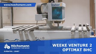 WEEKE VENTURE 2 OPTIMAT BHC Höchsmann Klipphausen [upl. by Eimareg]