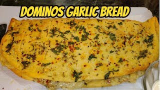 Dominos Garlic Bread Recipe  Stuffed garlic bread  Cheesy Garlic Bread  Garlic cheese bread [upl. by Rehtnug]