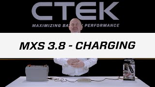 Tutorials  CTEK MXS 38  Charging [upl. by Barcot961]