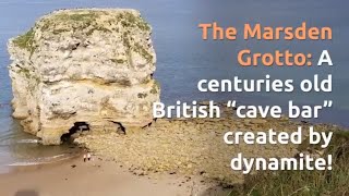 Marsden Grotto A centuries old British “cave bar” created by dynamite [upl. by Bornstein]