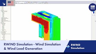 Dlubal Webinar RWIND Simulation  Wind Simulation amp Wind Load Generation [upl. by Yadrahc]