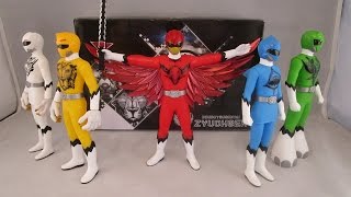 Sentai Hero Series SP Zyuohger Instincts Awaken Vinyls Review [upl. by Ciardap]