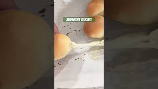 Midnight baking bts food foodshorts bread fyp trendingshorts クリスマス [upl. by Neelrad51]