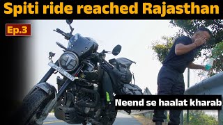 Ep3 Agra  Lucknow expressway par neend se pareshan  Winter spiti motovlog [upl. by Nohtiek]