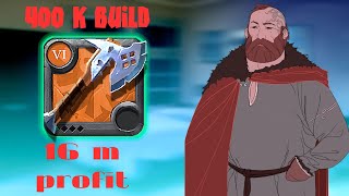 400K BUILD 16M PROFIT  Albion Online SOLO PVP Battle axe [upl. by Innej]