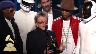 Daft Punk Win Album Of The Year  GRAMMYs [upl. by Ecirtnahc]