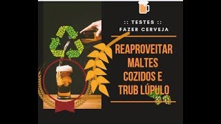 BIAB Reaproveitamento Fazer Cerveja do Bagaço de Malte Cozido e Trub  Rodrigo Goya Bier [upl. by Anayeek]