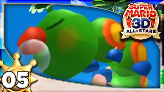 Gelato Beach Super Mario Sunshine 3D AllStars 100 Walkthrough Part 5 [upl. by Surbeck]