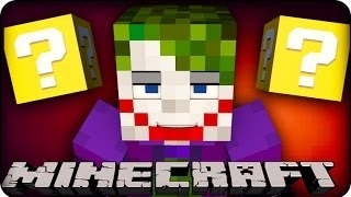 Minecraft  LUCKY BLOCK BOSS CHALLENGE  THE JOKER  Lucky Block Mod  Superhero Mod [upl. by Haeckel]